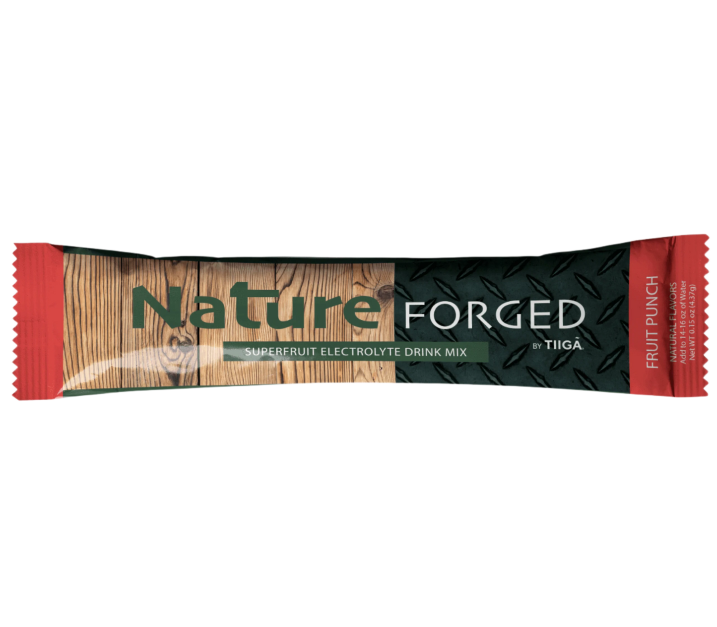 Nature Forged Zero Sugar Electrolyte Powder Drink Mix with Organic Baobab Fruit - Fruit Punch