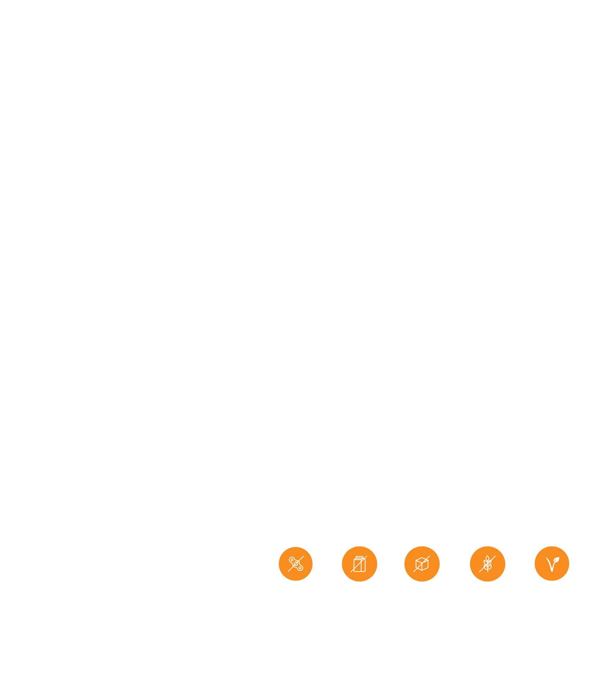 Nature Forged Zero Sugar Electrolyte Powder Drink Mix with Organic Baobab Fruit - Nutritional Facts