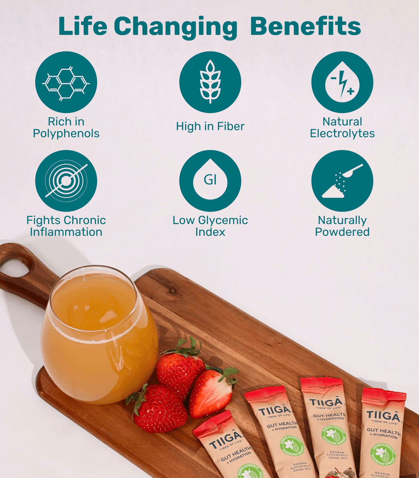TIIGA Gut Health + Hydration | Variety Packs