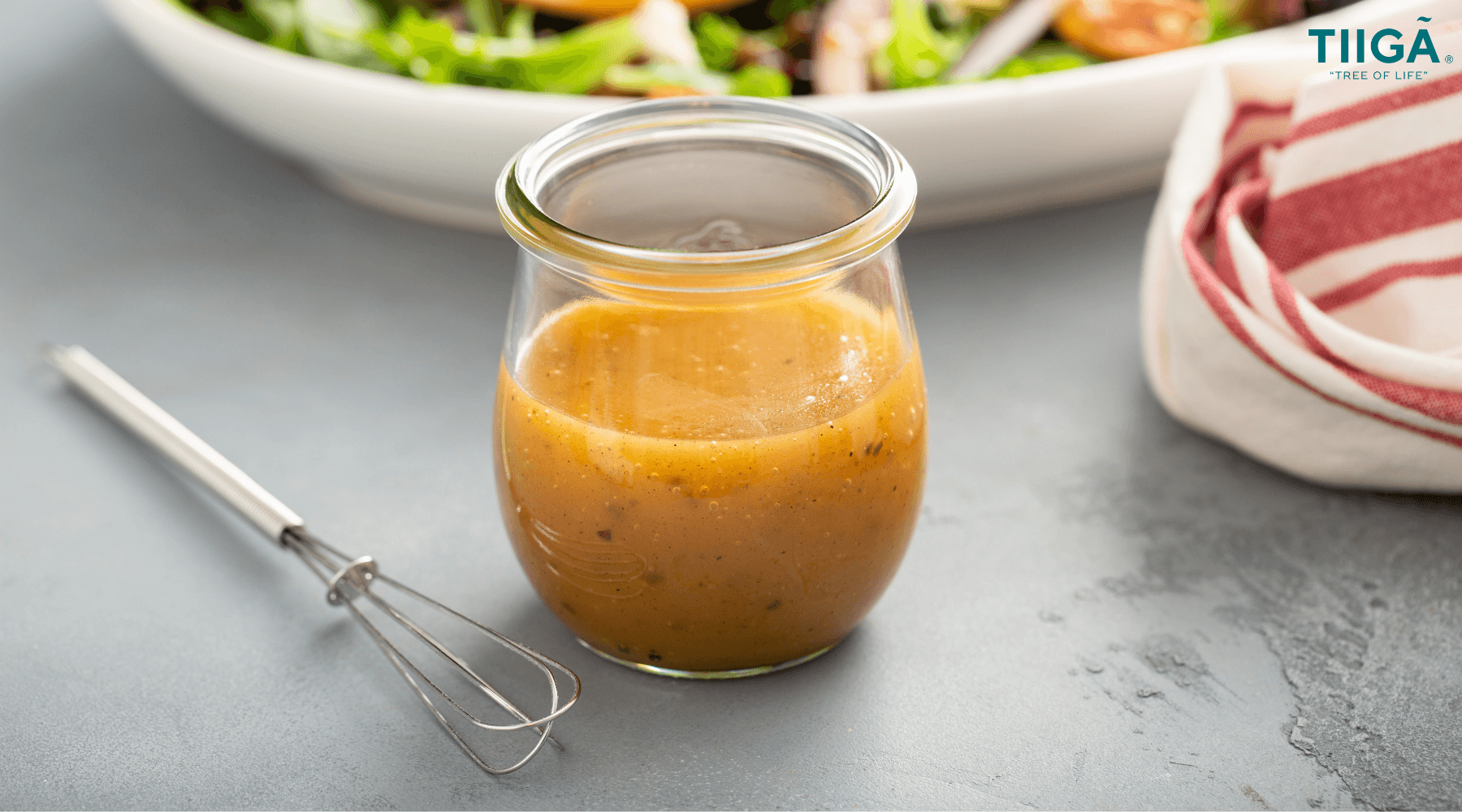 Prebiotic Quinoa Salad Dressing – Tiiga