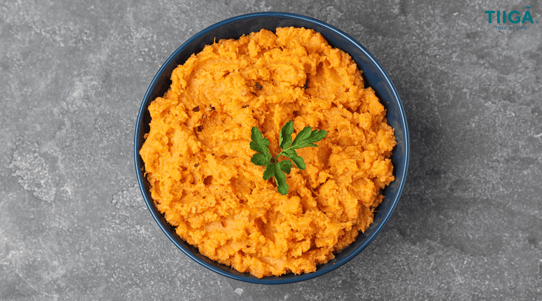Prebiotic Sweet Potato Mash