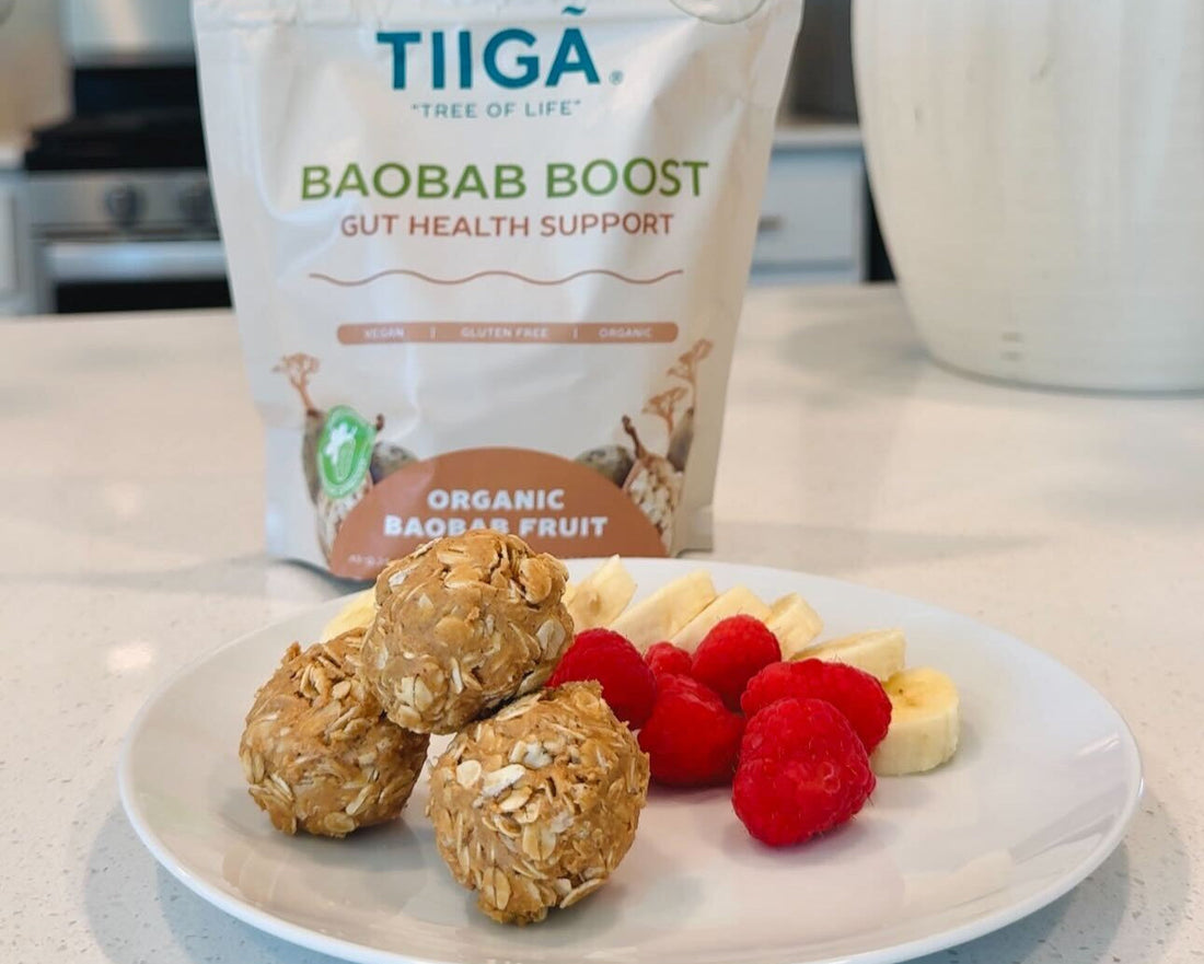 Gut Friendly Organic Baobab Power Balls