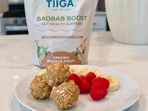 Gut Friendly Organic Baobab Power Balls