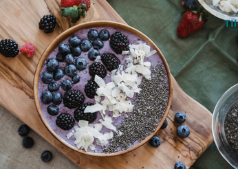 Prebiotic Smoothie Bowl with Organic Baobab