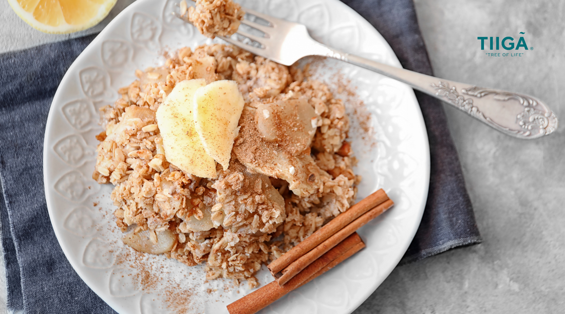 Organic Baobab Apple Crisp