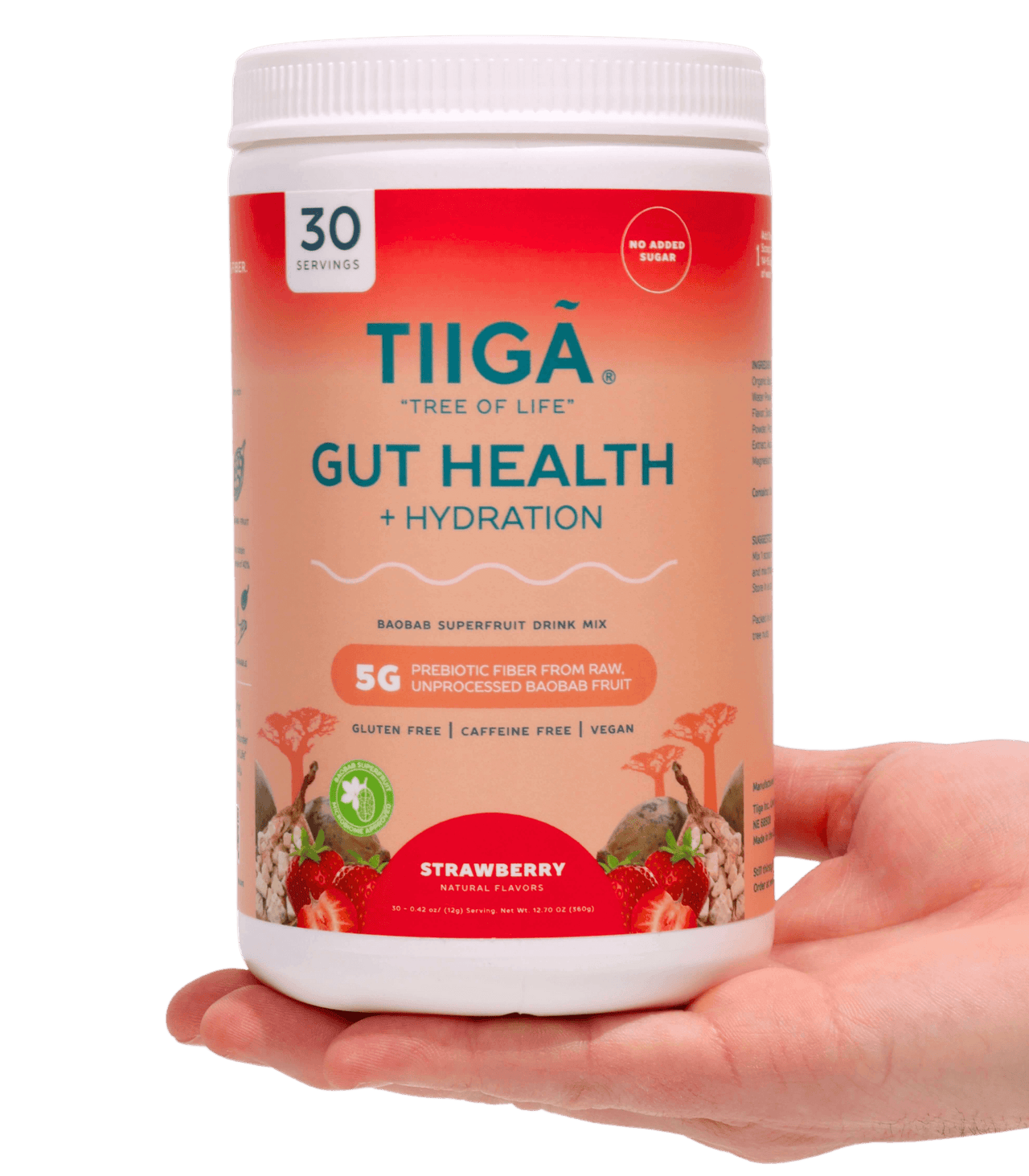 Gut Health + Hydration 30 Serving Tubs