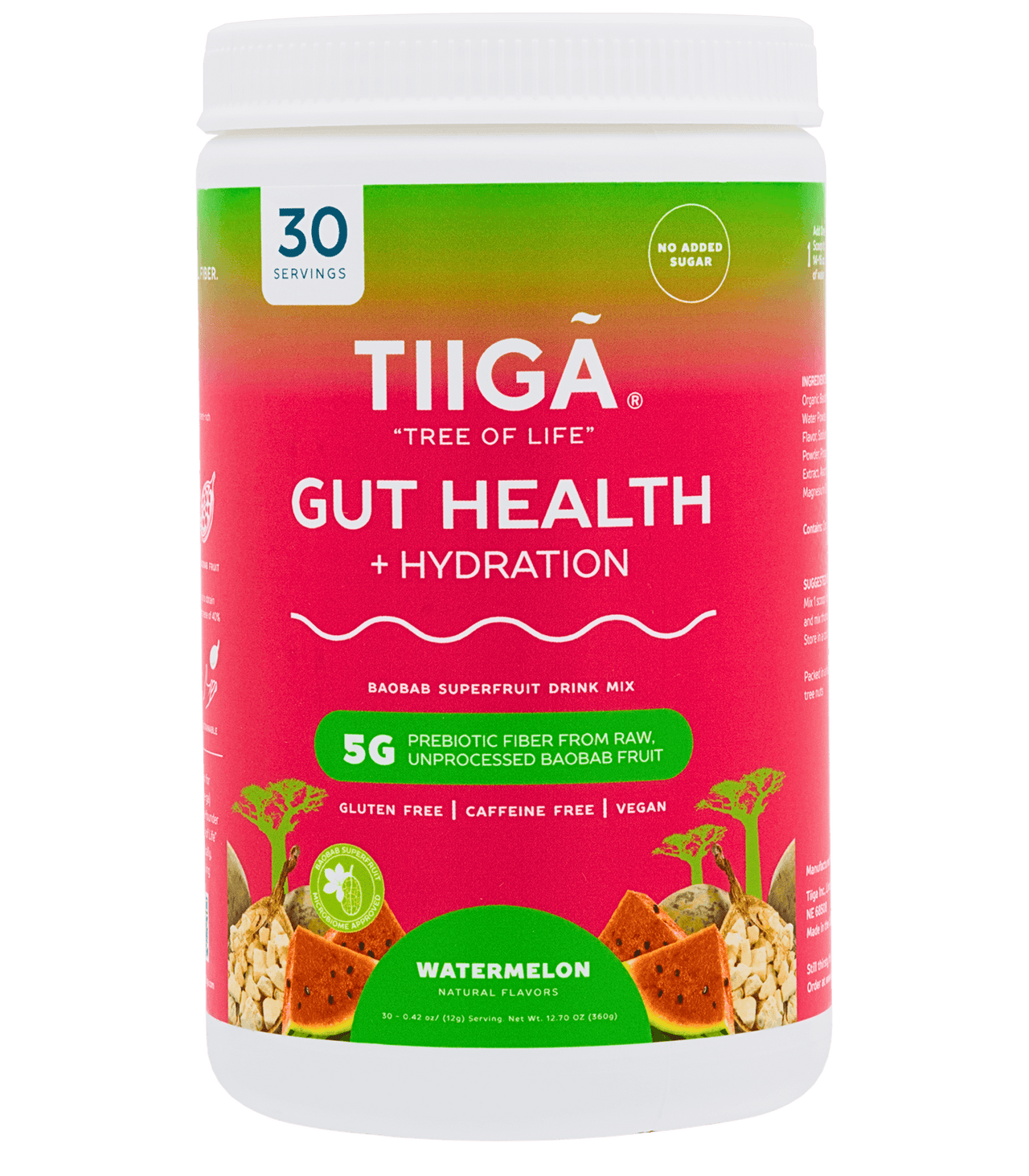 Gut Health + Hydration 30 Serving Tubs