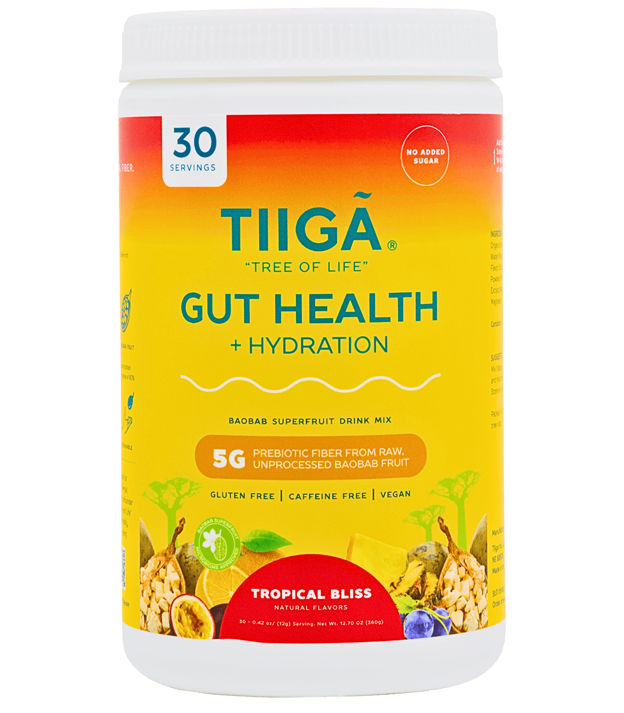 Gut Health + Hydration 30 Serving Tubs