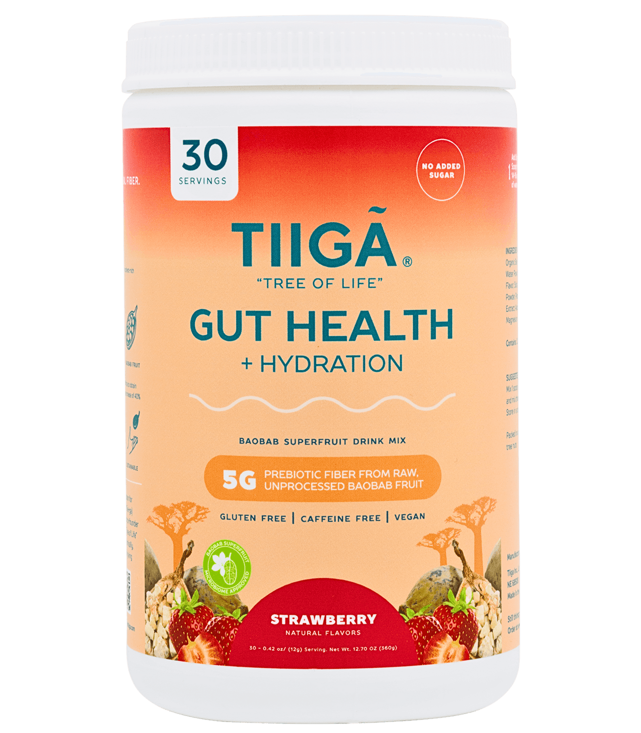 Gut Health + Hydration 30 Serving Tubs