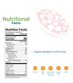 TIIGA Baobab Boost | Organic Baobab Fruit Prebiotic Fiber