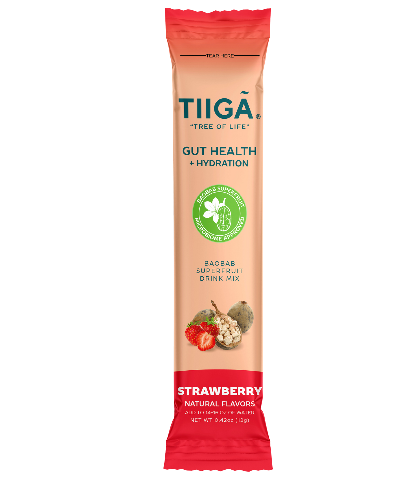 Gut Health + Hydration Single Serve Stick