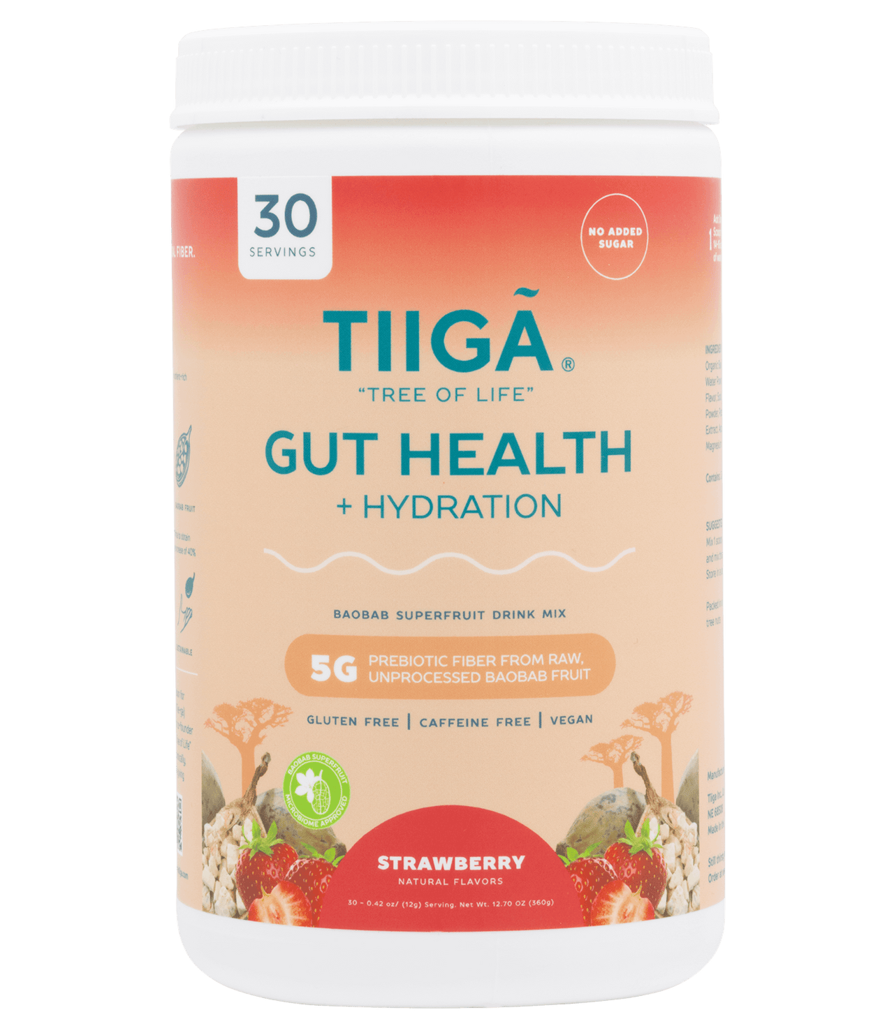 Gut Health + Hydration 30 Serving Tubs