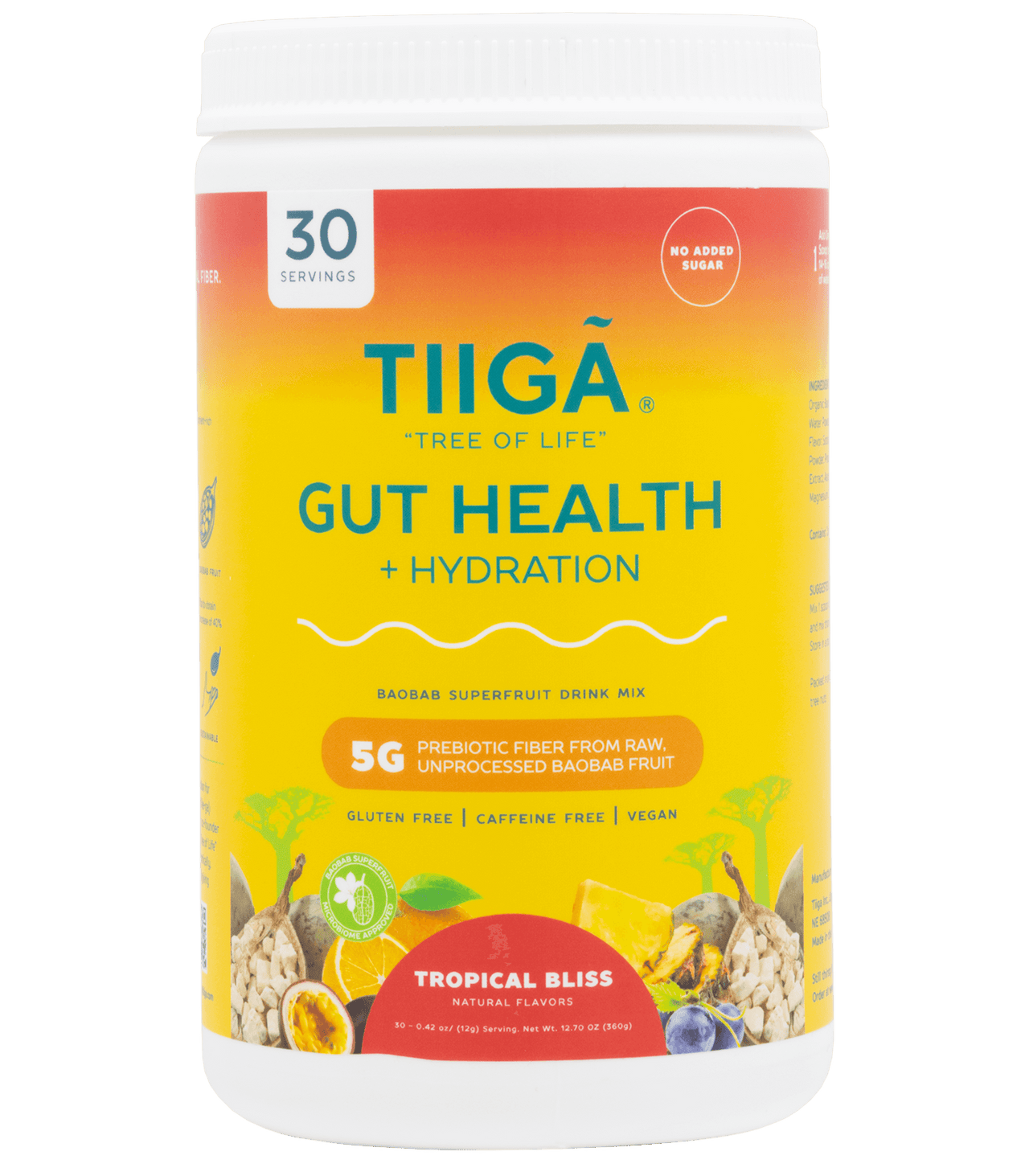 Gut Health + Hydration 30 Serving Tubs