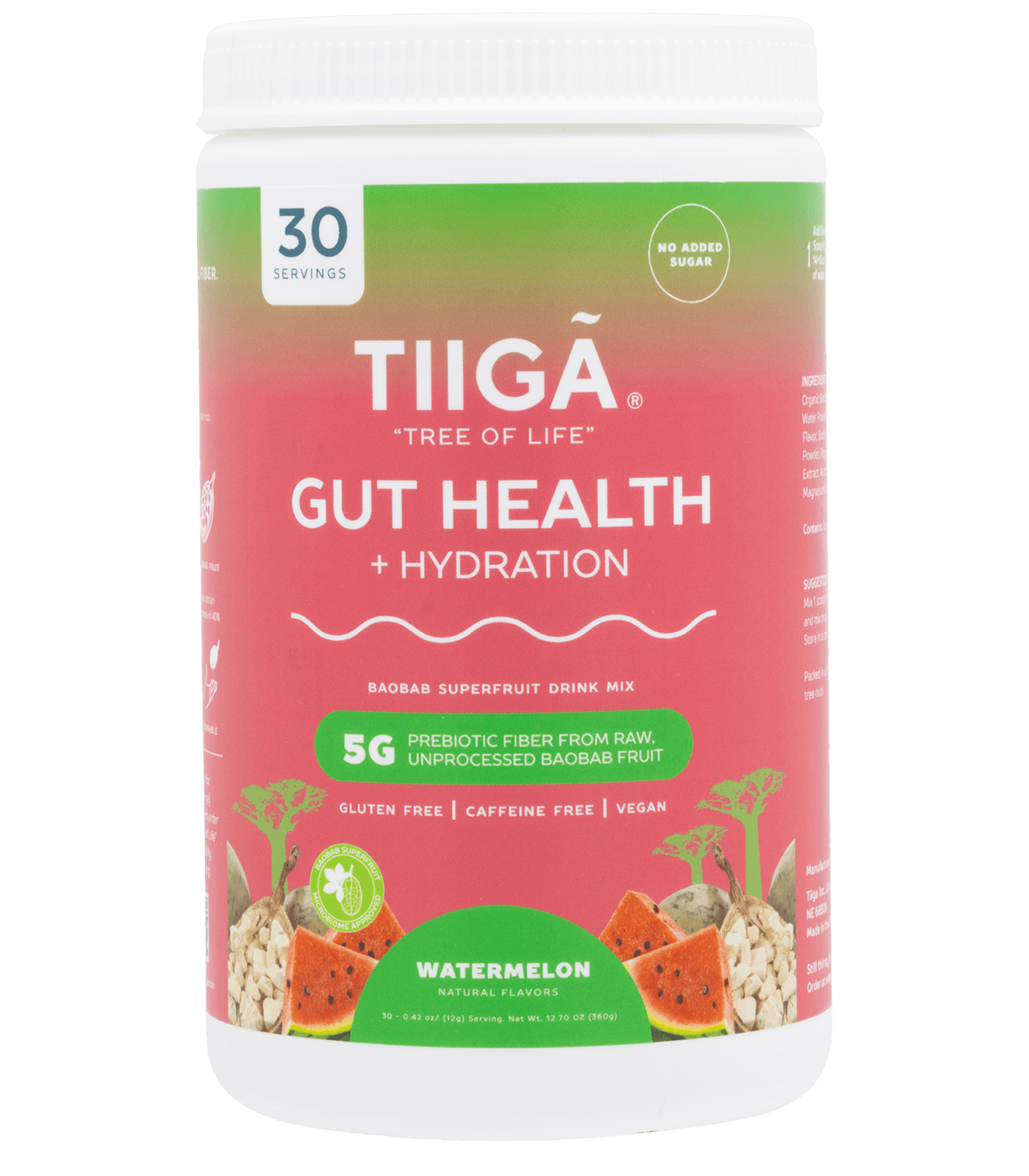 Gut Health + Hydration 30 Serving Tubs