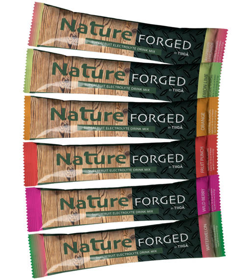 Nature Forged Zero Sugar Electrolyte Powder Drink Mix with Organic Baobab Fruit - Variety Pack