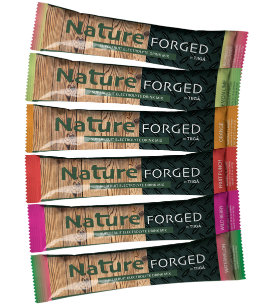 Nature Forged Zero Sugar Electrolyte Powder Drink Mix with Organic Baobab Fruit - Variety Pack