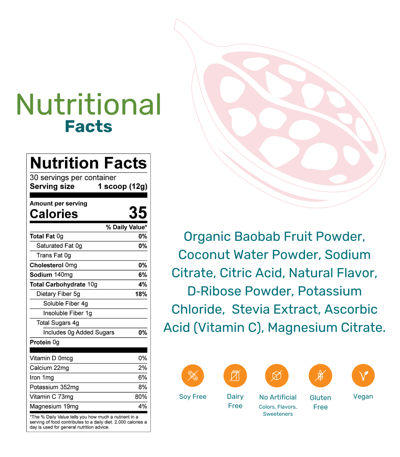 Gut Health + Hydration 30 Serving Tubs