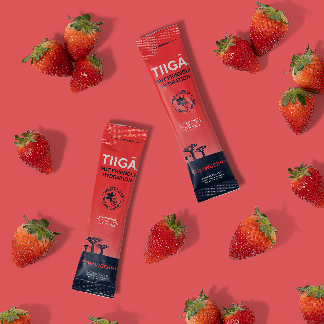 Strawberry - Gut Friendly Hydration