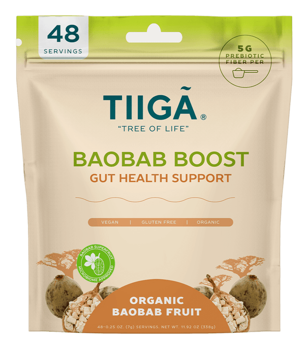 TIIGA Baobab Boost | Organic Baobab Fruit Prebiotic Fiber