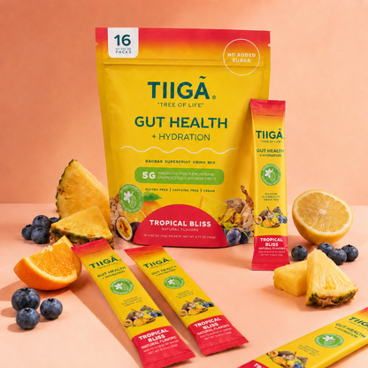 TIIGA Gut Health + Hydration | 16 Pack Bags
