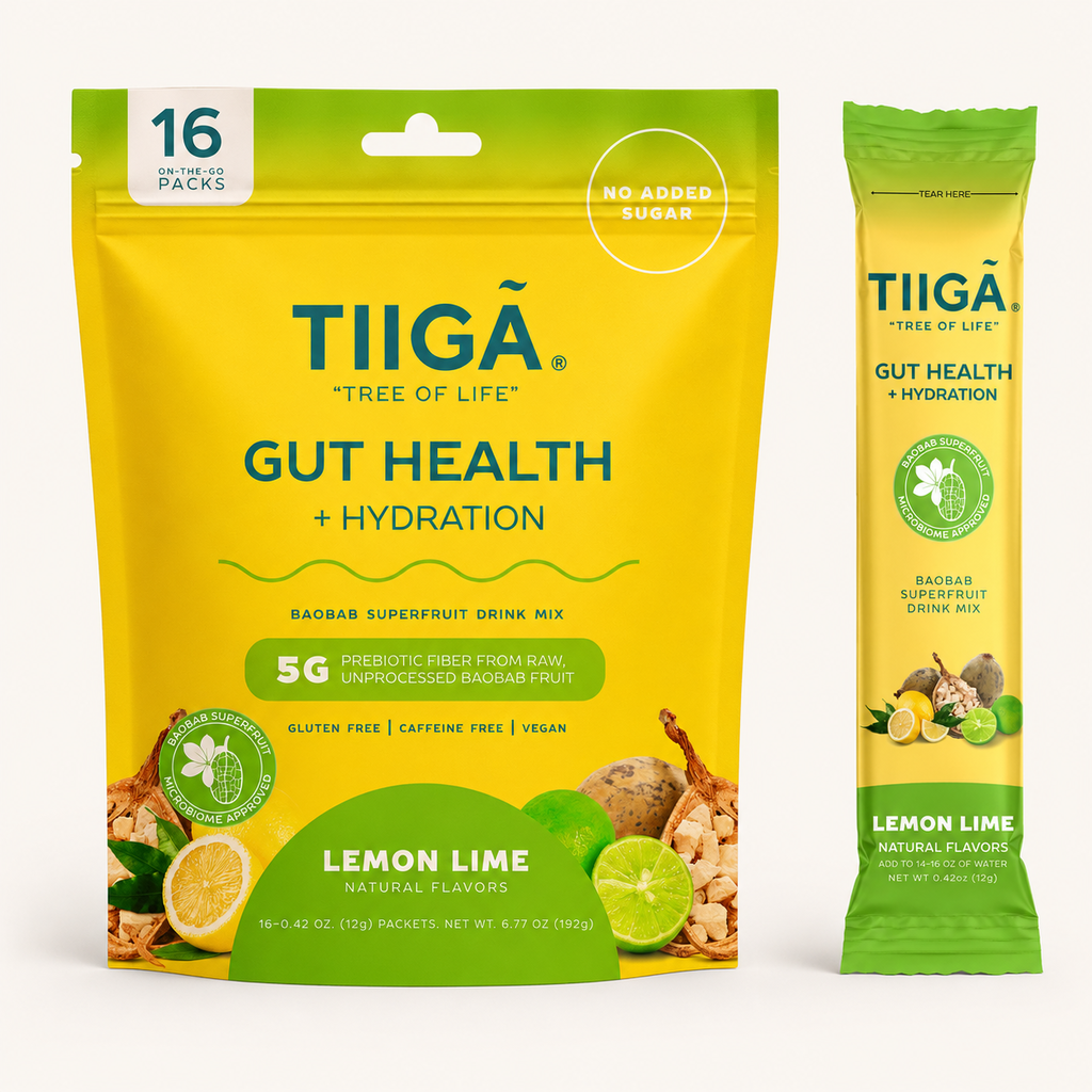 TIIGA Gut Health + Hydration | 16 Pack Bags