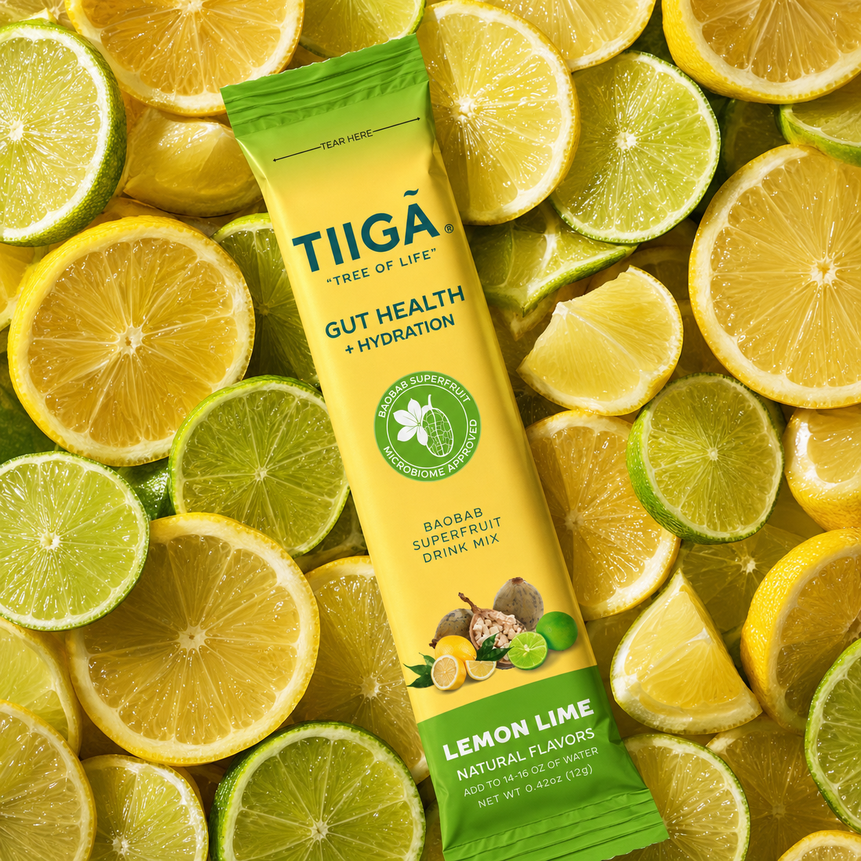TIIGA Gut Health + Hydration | 16 Pack Bags