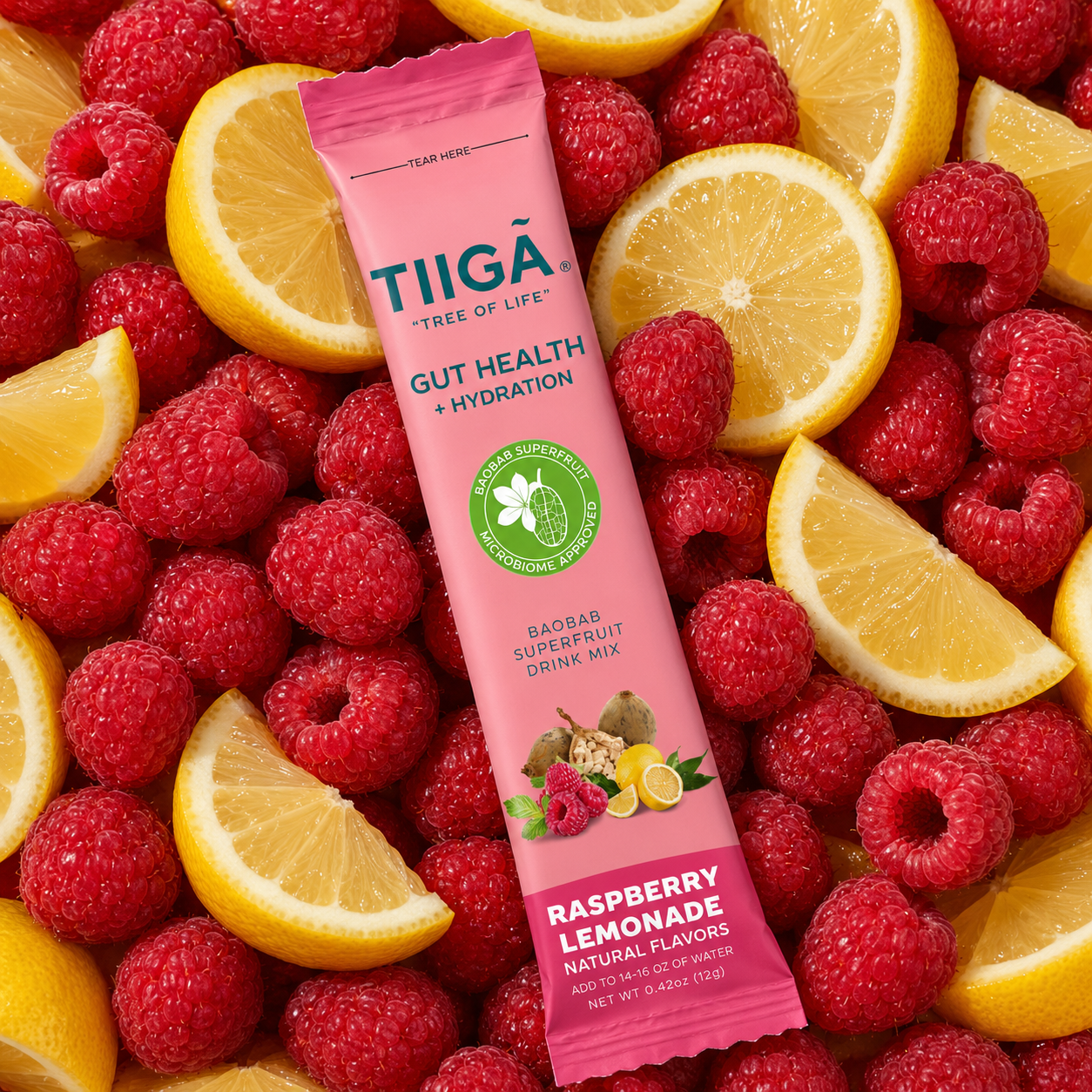 TIIGA Gut Health + Hydration | 16 Pack Bags