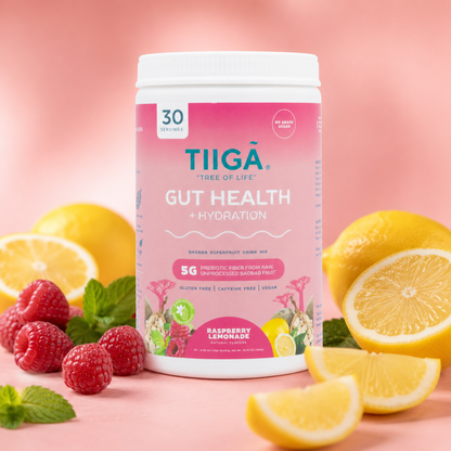 TIIGA Gut Health + Hydration | 30 Serving Tubs