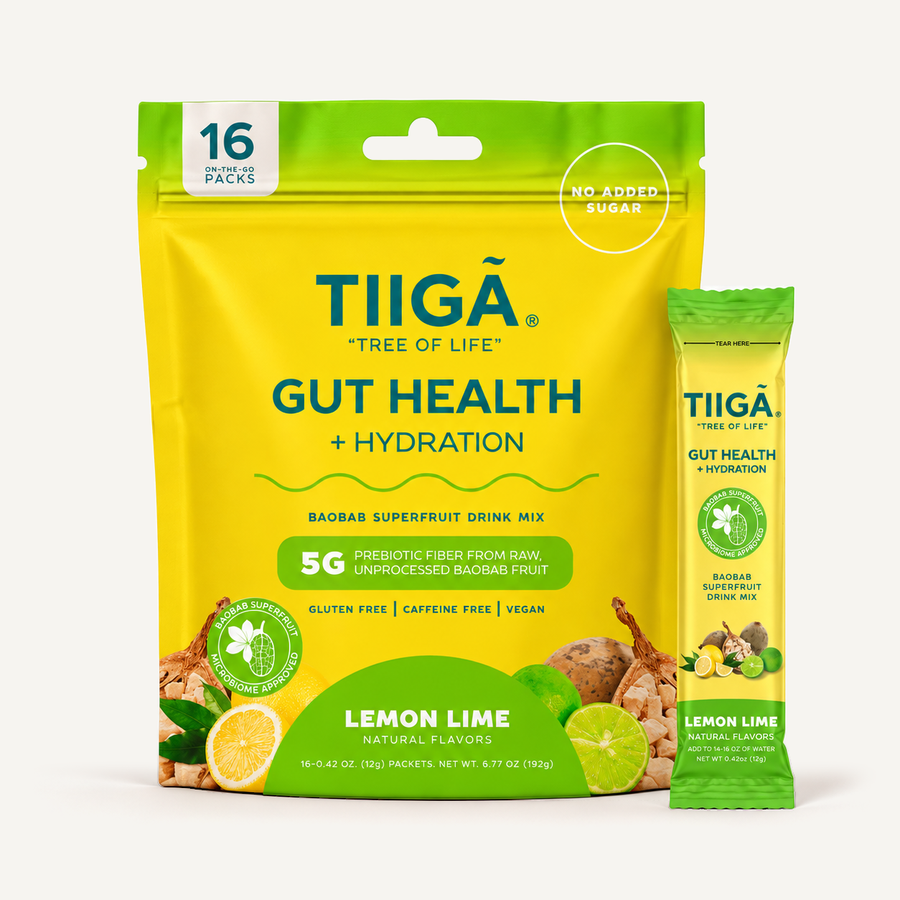 TIIGA Gut Health + Hydration | 16 Pack Bags
