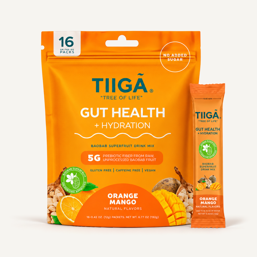 TIIGA Gut Health + Hydration | 16 Pack Bags
