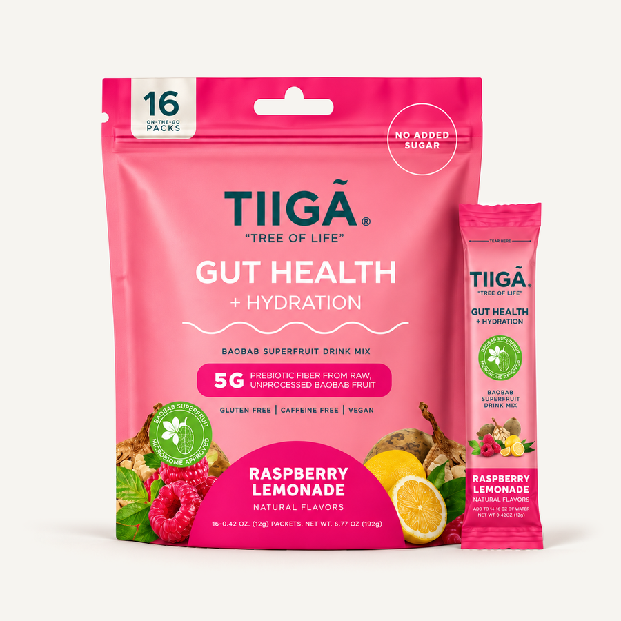 TIIGA Gut Health + Hydration | 16 Pack Bags