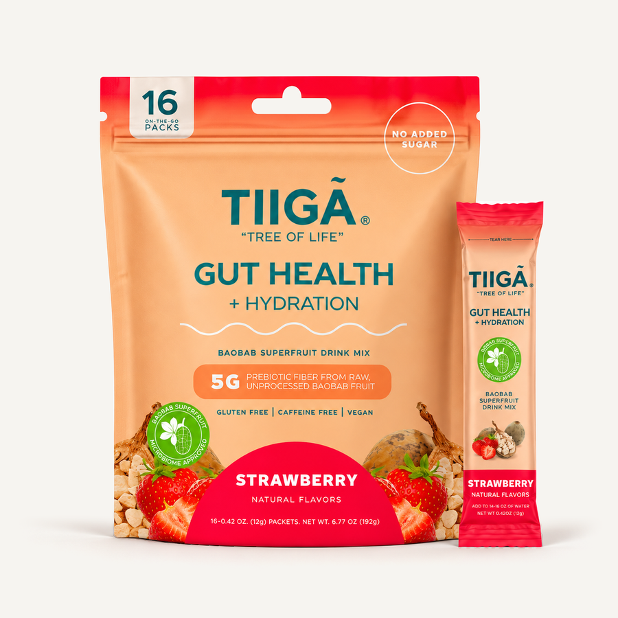 TIIGA Gut Health + Hydration | 16 Pack Bags
