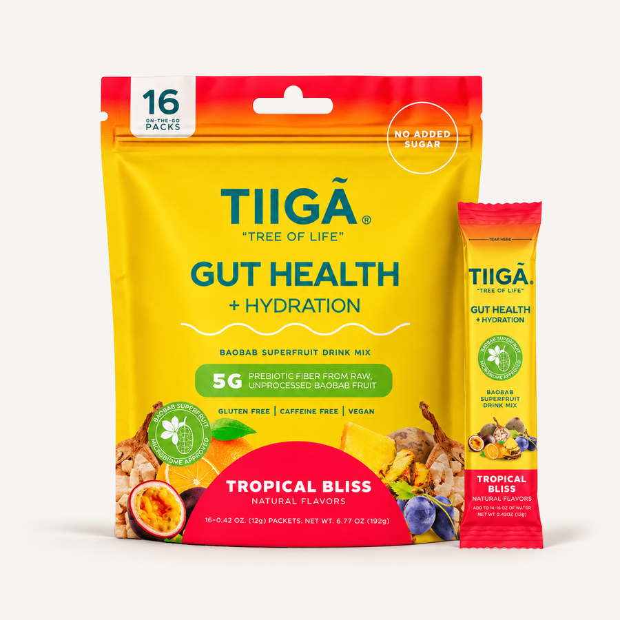 TIIGA Gut Health + Hydration | 16 Pack Bags