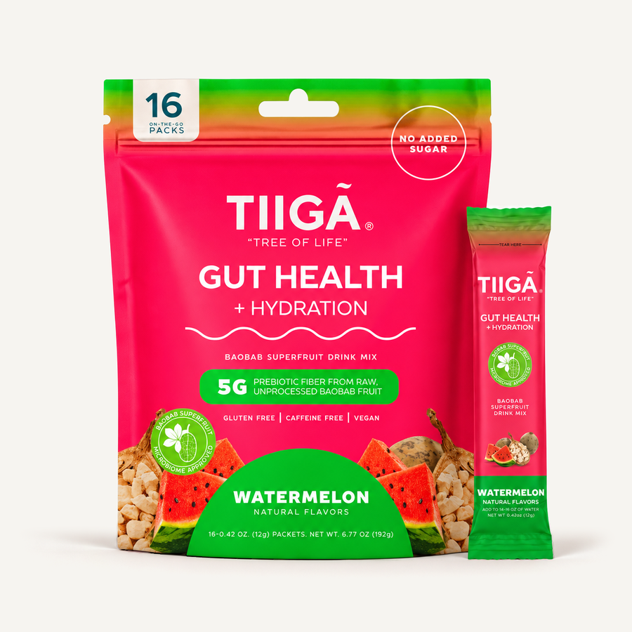 TIIGA Gut Health + Hydration | 16 Pack Bags