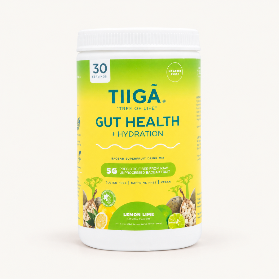TIIGA Gut Health + Hydration | 30 Serving Tubs