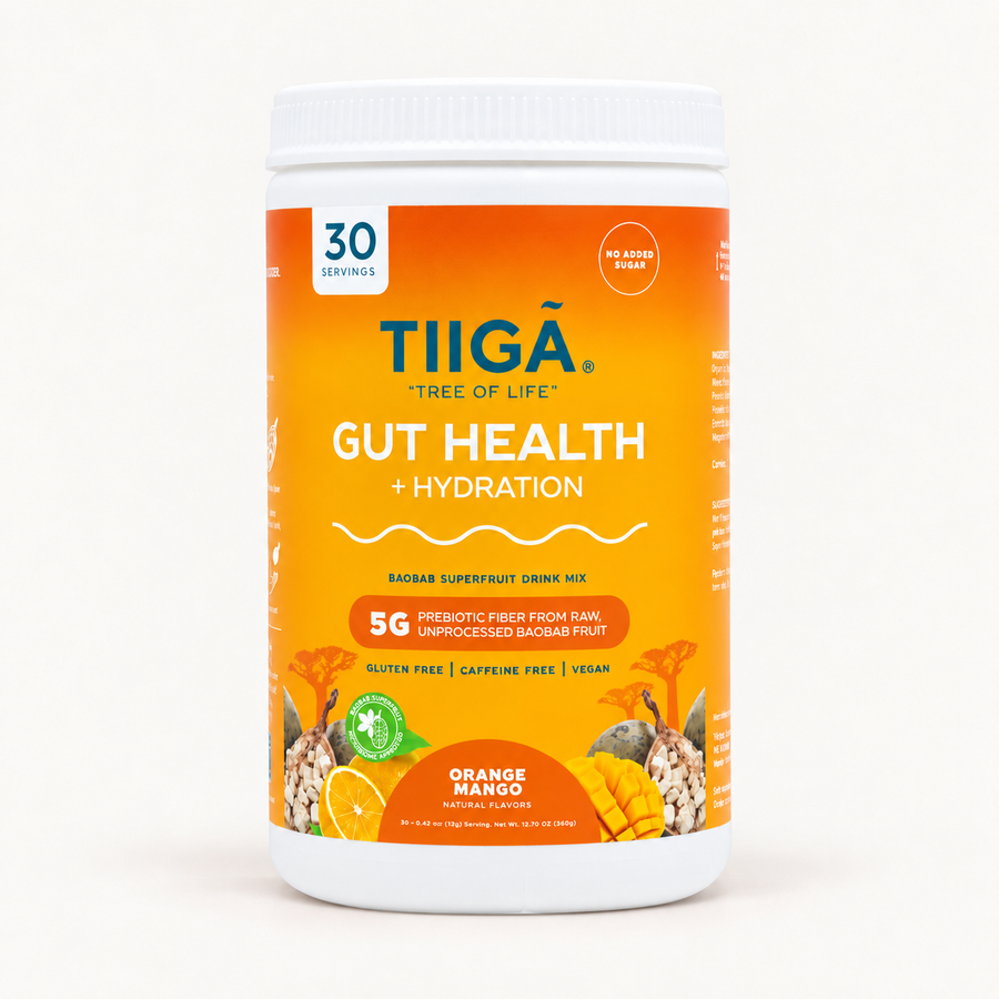 TIIGA Gut Health + Hydration | 30 Serving Tubs
