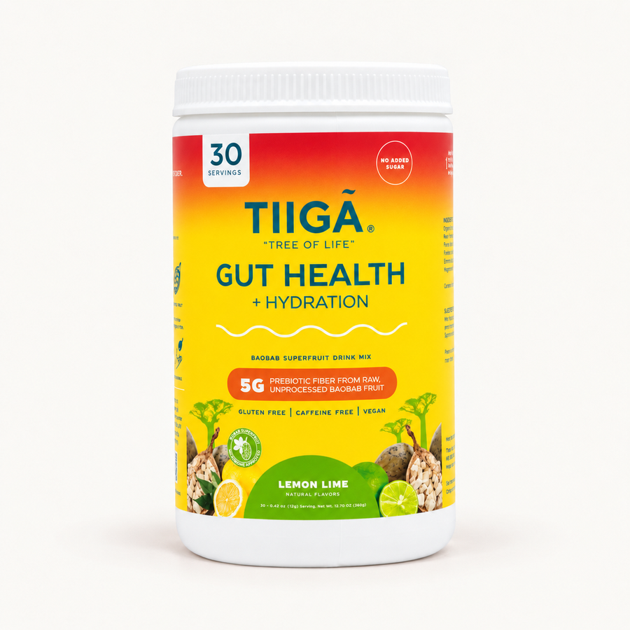 TIIGA Gut Health + Hydration | 30 Serving Tubs