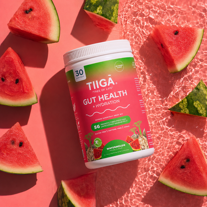 TIIGA Gut Health + Hydration | 30 Serving Tubs
