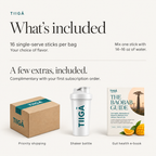 TIIGA Gut Health + Hydration | 30 Serving Tubs